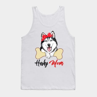 Husky Mom Dog Owner Mothers Day Gift Tank Top